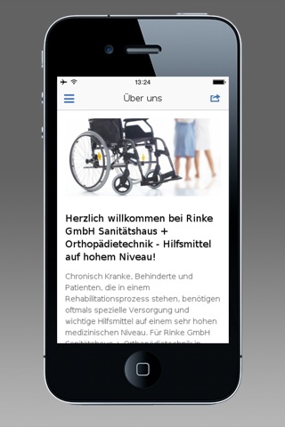 Sanitätshaus Rinke screenshot 2