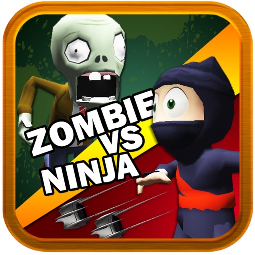 ` 3D Zombie VS Ninja Run Race