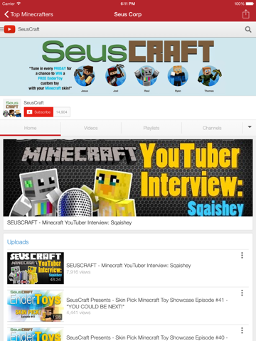 Top Gamers of Minecraft - YouTube Channel Stats and Rankings for YouTubersのおすすめ画像5