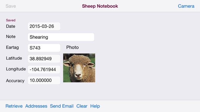 Sheep Notebook for iPhone(圖1)-速報App