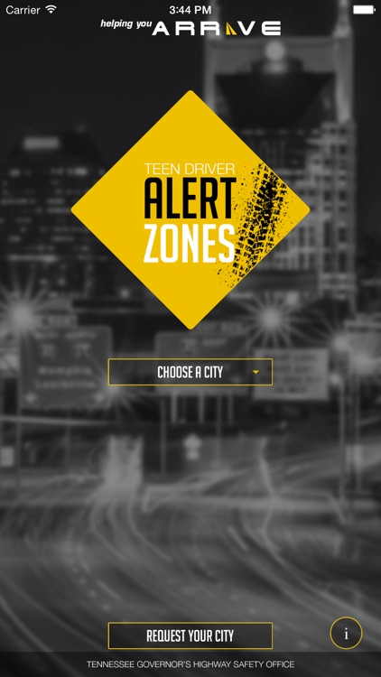 Teen Driver Alert Zones