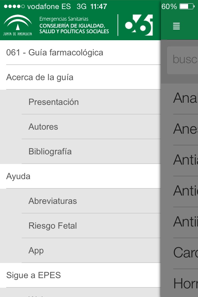 Guía Farmacológica screenshot 2