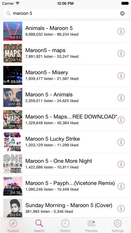 mTube - Music Player and Playlist Manager
