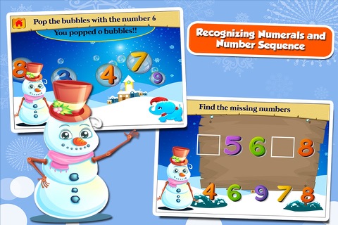 Fun Snowman Adventure Kindergarten Games screenshot 4