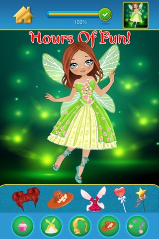 My Secret Fairy Land Copy And Draw Dressing Up Club Game - Advert Free App screenshot 3