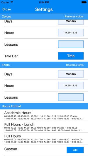 Class Schedule(圖5)-速報App