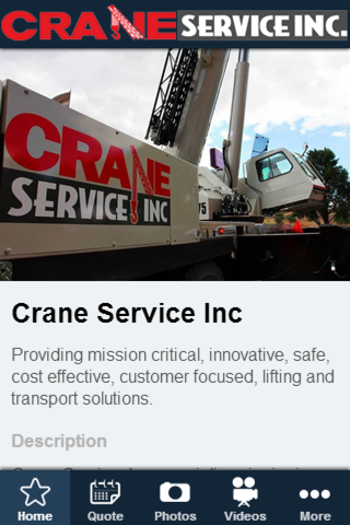 Crane Service screenshot 2