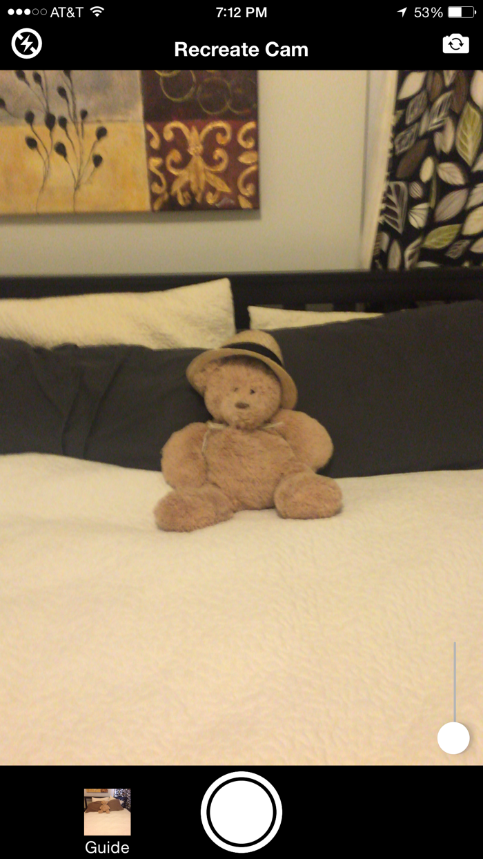 Recreate - the Then  Now Camera App