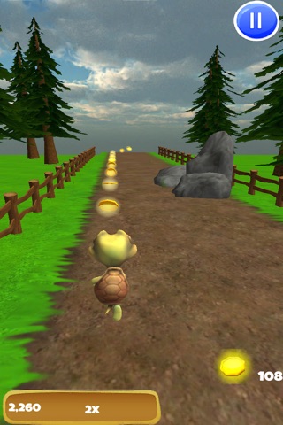 A Turtle Power Run: 3D Endless Runner Game - FREE Edition screenshot 4