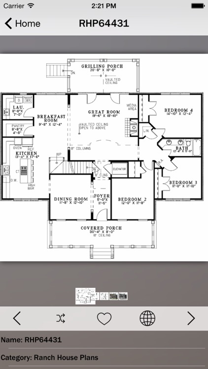 Ranch House Plans Master screenshot-3