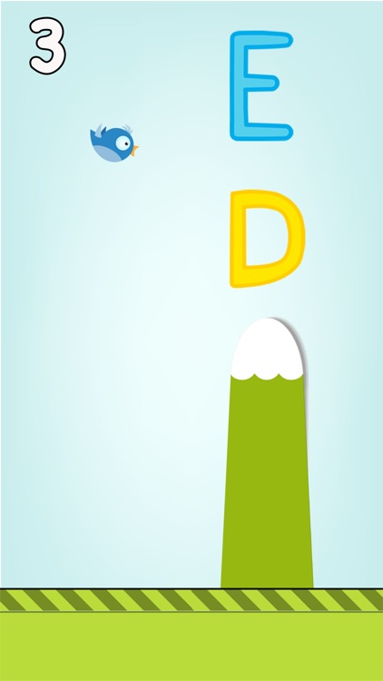 ABC Flappy Game - Learn The Alphabet Letter & Phonics Names One Bird at a Time