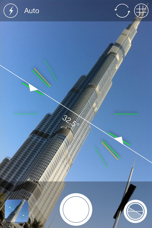 True Horizon - camera level with artistic angle modes screenshot 3