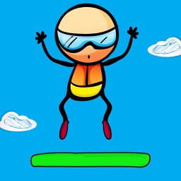 Stickman Jump - Make The Doodle Guy Run Mega High