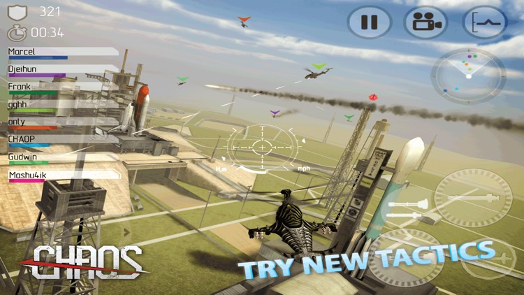 CHAOS - Multiplayer Helicopter Simulator 3D