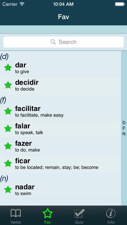 Portuguese Verbs +