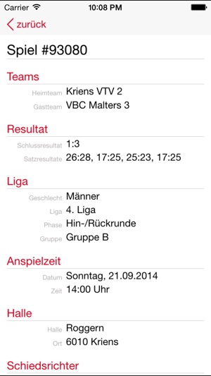 SVRI Innerschweizer Volleyball(圖4)-速報App