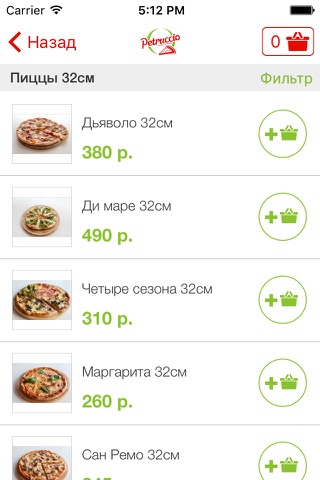 Сafepetruccio.ru screenshot 2