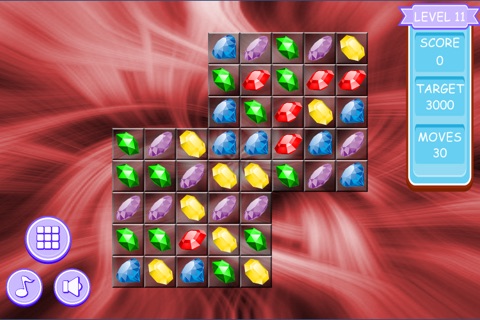 Amethyst Glow Blast - Match Game Connect screenshot 4