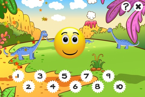 A Counting Game for Children: Learn to count 1-10 with Dinosaurs screenshot 4