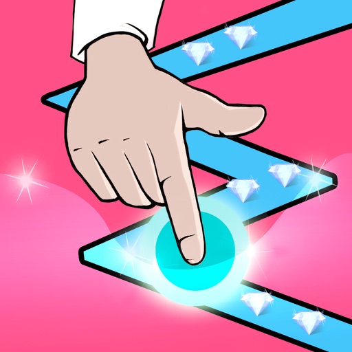 Finger Run:Follow The Line iOS App