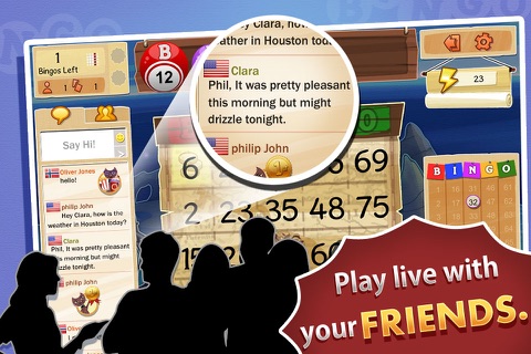BINGO Club - FREE Holiday Bingo HD screenshot 2