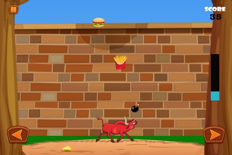 Red Raging Bull Mayhem - Hungry Animal Feeding Game screenshot 3