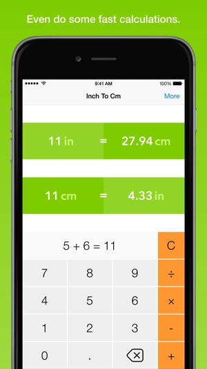 Inch To Centimeter, the fastest length converter(圖5)-速報App