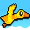 Duck Bird Flyer Game - don't hit the slide block