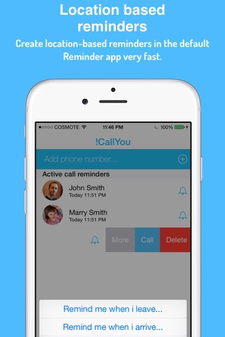 iCallYou-(Call Reminder & Widget) screenshot 4