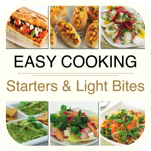 Easy Cooking - Starters & Light Bites Recipes icon