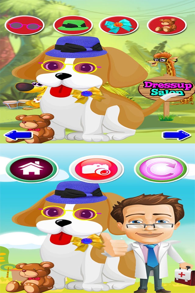 Zoo Animals Rescue Doctor Game & Washing Salon screenshot 4