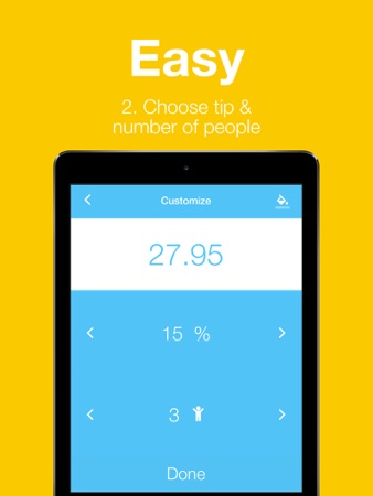split bill - the best tip calculator and bill splitter for ios