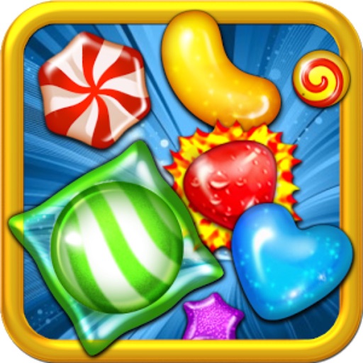 Sweet Crush Star-Match 3 Story Mania, Clash Pop and Dash the Yummy Gummy with Friends - A Top Free Game!