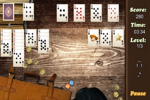 Wild West Solitaire - Free Game screenshot 2