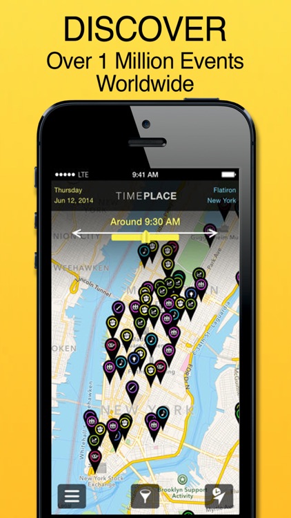 Time Place - Browse the Real World - Search, Discover & Navigate Events, Concerts, Nightlife, Meet-ups or Activities in your city or when planning travel.