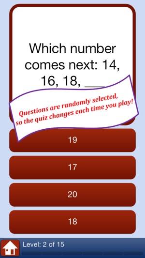 Skip Counting - a math quiz game for kids to learn simple ad(圖2)-速報App