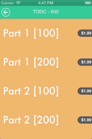 TOEIC Preparation Test screenshot 2