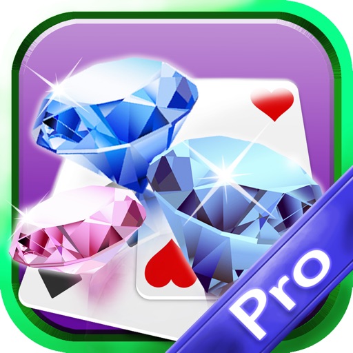 Super Diamond Pocket Solitaire 2 Pro iOS App