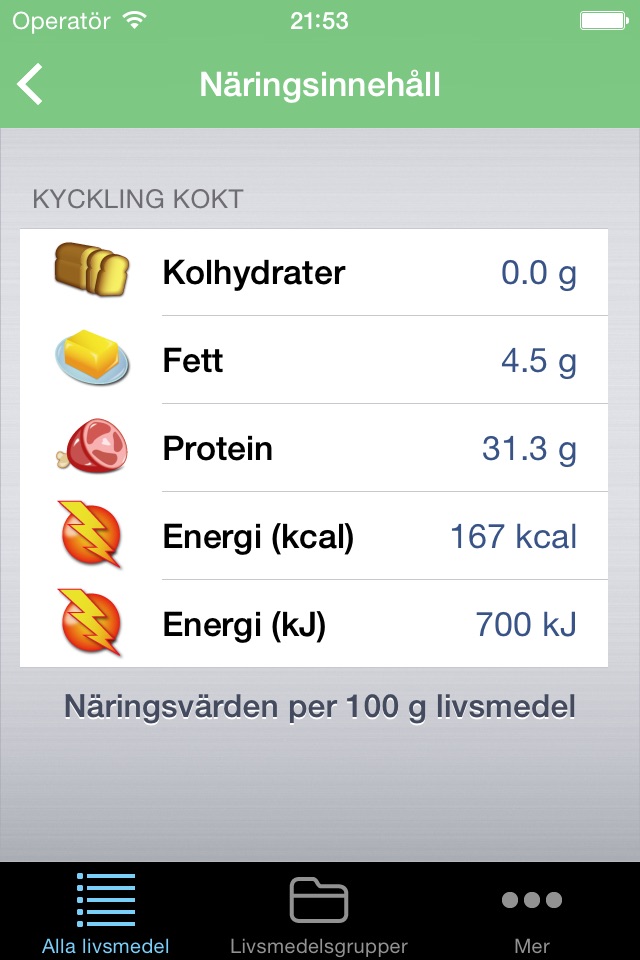 Max 5% Carbs - Low Carb Food and Nutrition Database screenshot 3