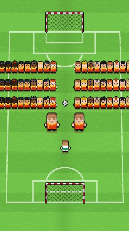Big football superstar (Impossible Challenge Blocky Racing Pixel Soccer Games)