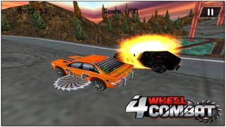 4 Wheel Combat ( 3d Car Racing Action Game )のおすすめ画像4