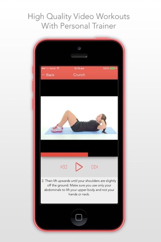 Home Workouts for Perfect Body - Get Fit & in Shape, Lose Belly Fat, Slim Down or Get Ripped! screenshot 3