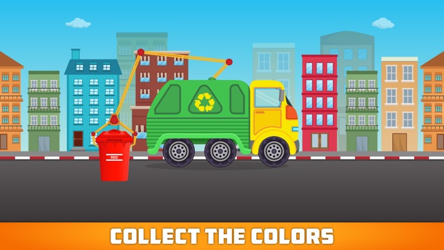 Colors Garbage Truck Free - an alphabet fun game for prescho(圖3)-速報App