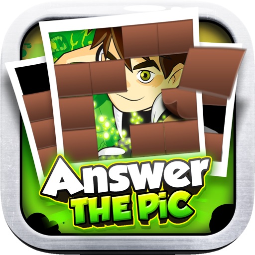 Answers The Pics : Ben 10 Trivia Photo Reveal Games For Kids icon