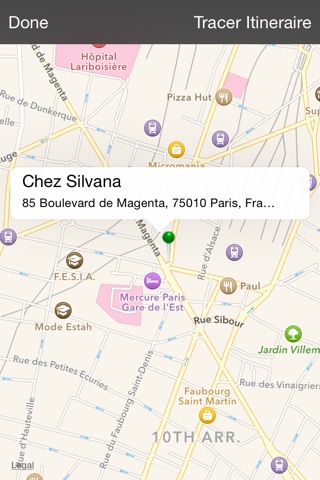 Chez Silvana screenshot 2