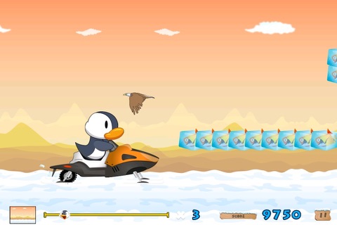 Penguin Avalanche Run screenshot 2