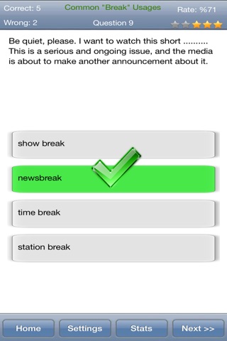 English Grammar Quiz : Advanced Level screenshot 3