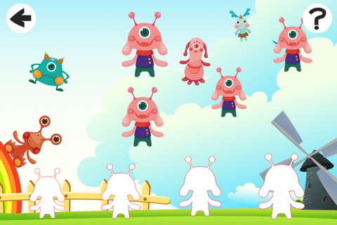 Cute Monster-s Gone Wild Kid-s and Baby Game-s To educate Your Child screenshot 3