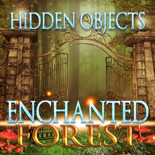 Hidden Objects Enchanted Forest Fantasy Kids Game Icon