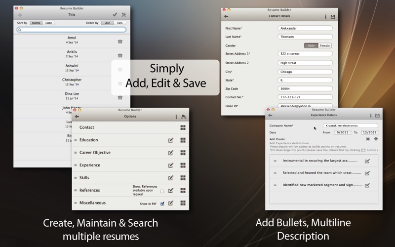 Resume Builder thumbnail 3